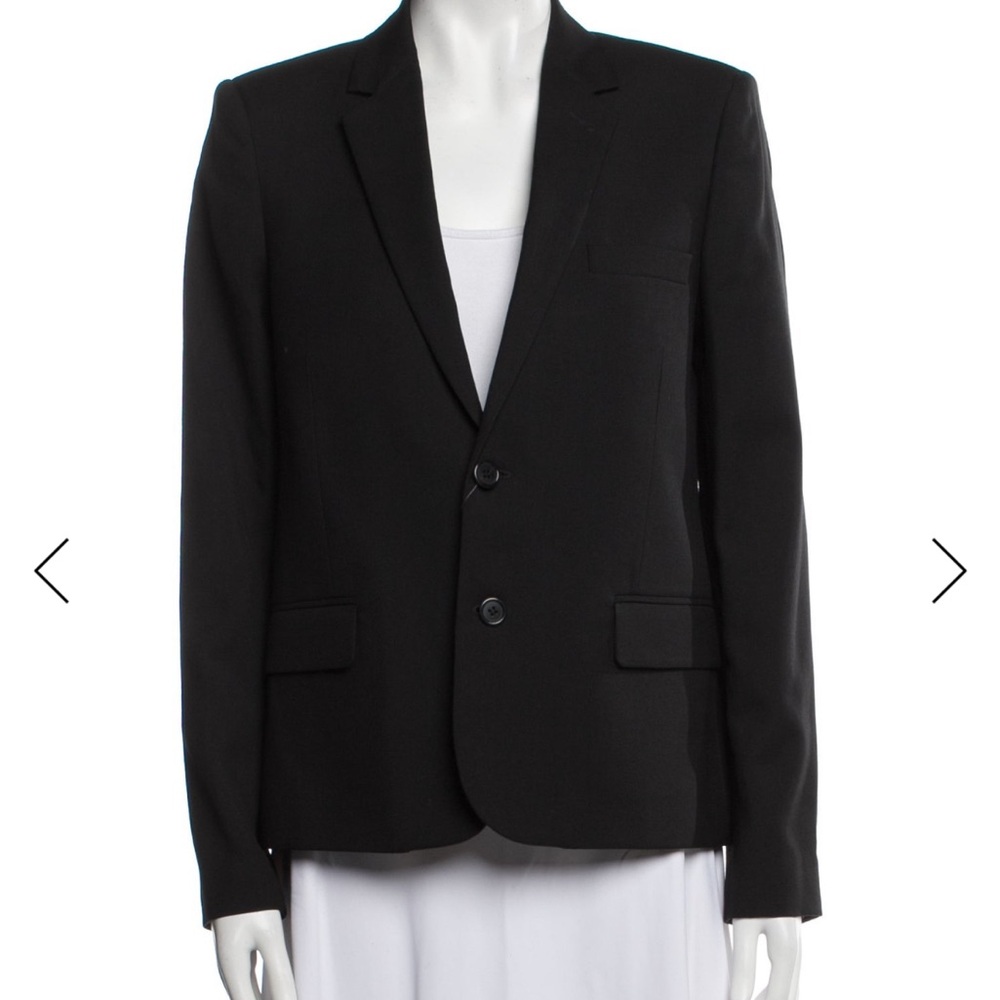 Saint Laurent Black Wool Blazer w/tags